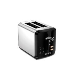 Krups KH320D50 Black My Memory Digital Stainless Steel 2-Slot Toaster