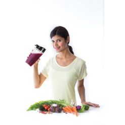 NINJA BL480D Nutri Auto iQ 24 oz. 3-Speed Black High Speed Single Serve Blender