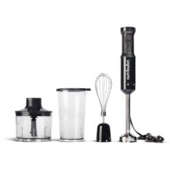 NutriBullet NBI60100 2-Speed Black Immersion Blender System with Attachments