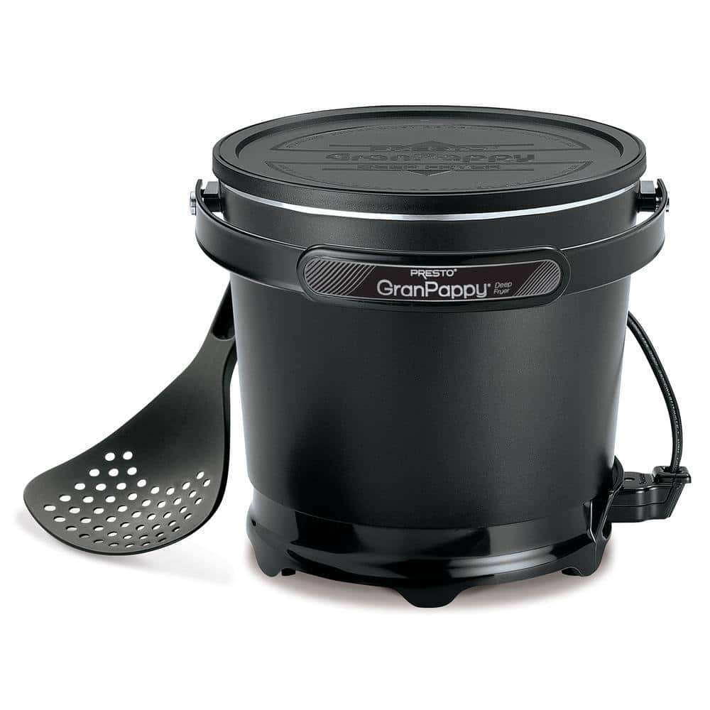 Presto 05411 1.5 Qt. Black GranPappy Deep Fryer