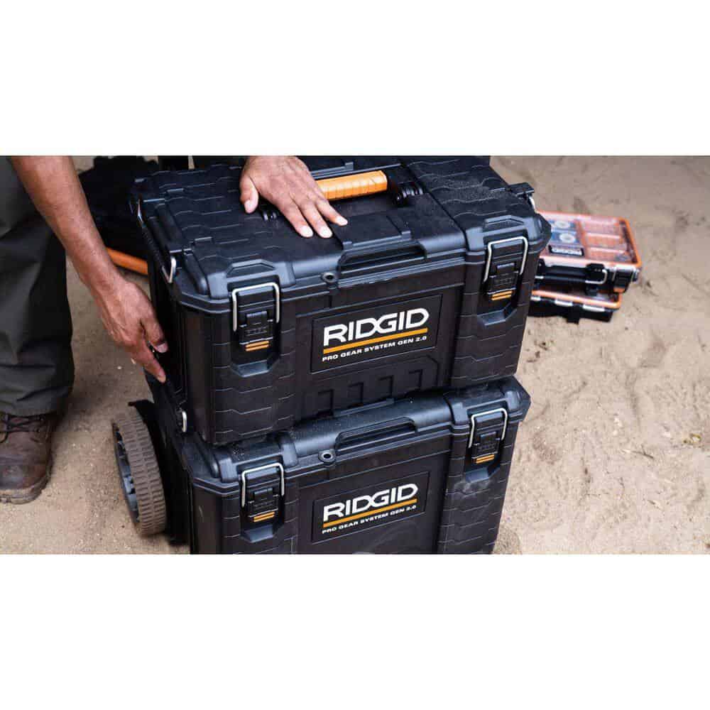 RIDGID 254067 2.0 Pro Gear System 22 in. Modular Tool Box Storage