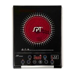 SPT Single Burner 15 in. Black Radiant Hot Plate with Temperature Control