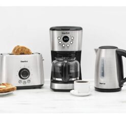 Starfrit 024001-002-0000 12-Cup Black Drip Coffee Maker Machine