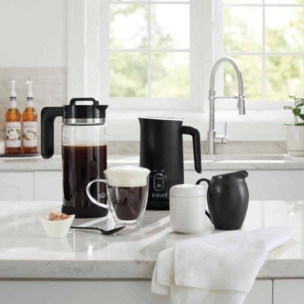VINCI E23010 4-Cup Black Color Express Cold Brew Electric Coffee Maker With 4-Brew Strength Settings and Cleaning Cycle