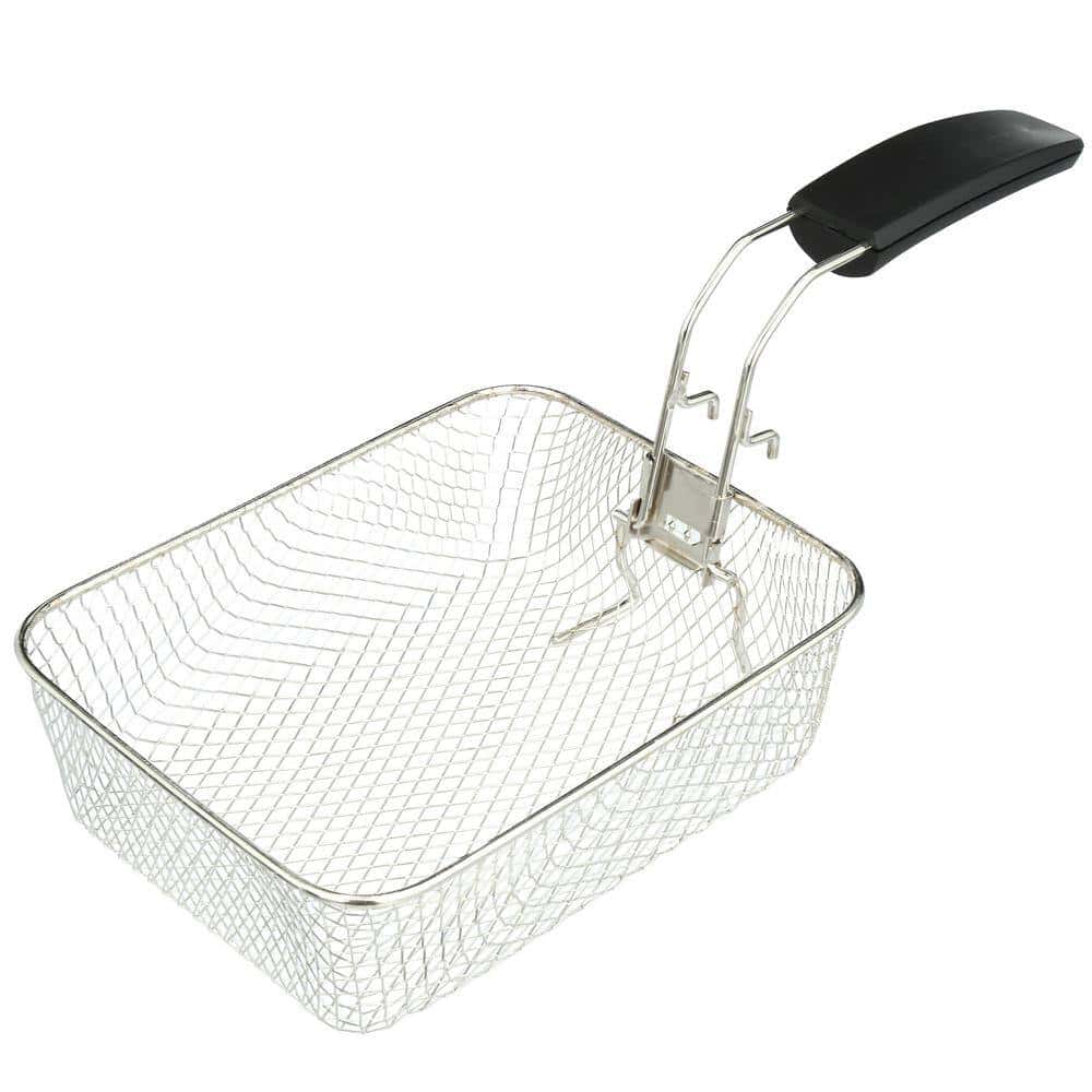 Presto 05461 Professional 3.2 Qt. Stainless Steel Deep Fryer with Fry Basket