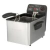 Presto 05461 Professional 3.2 Qt. Stainless Steel Deep Fryer with Fry Basket