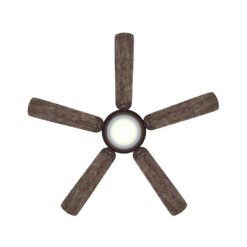 Hugger 52 in. LED Espresso Bronze Ceiling Fan