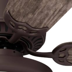 Hugger 52 in. LED Espresso Bronze Ceiling Fan