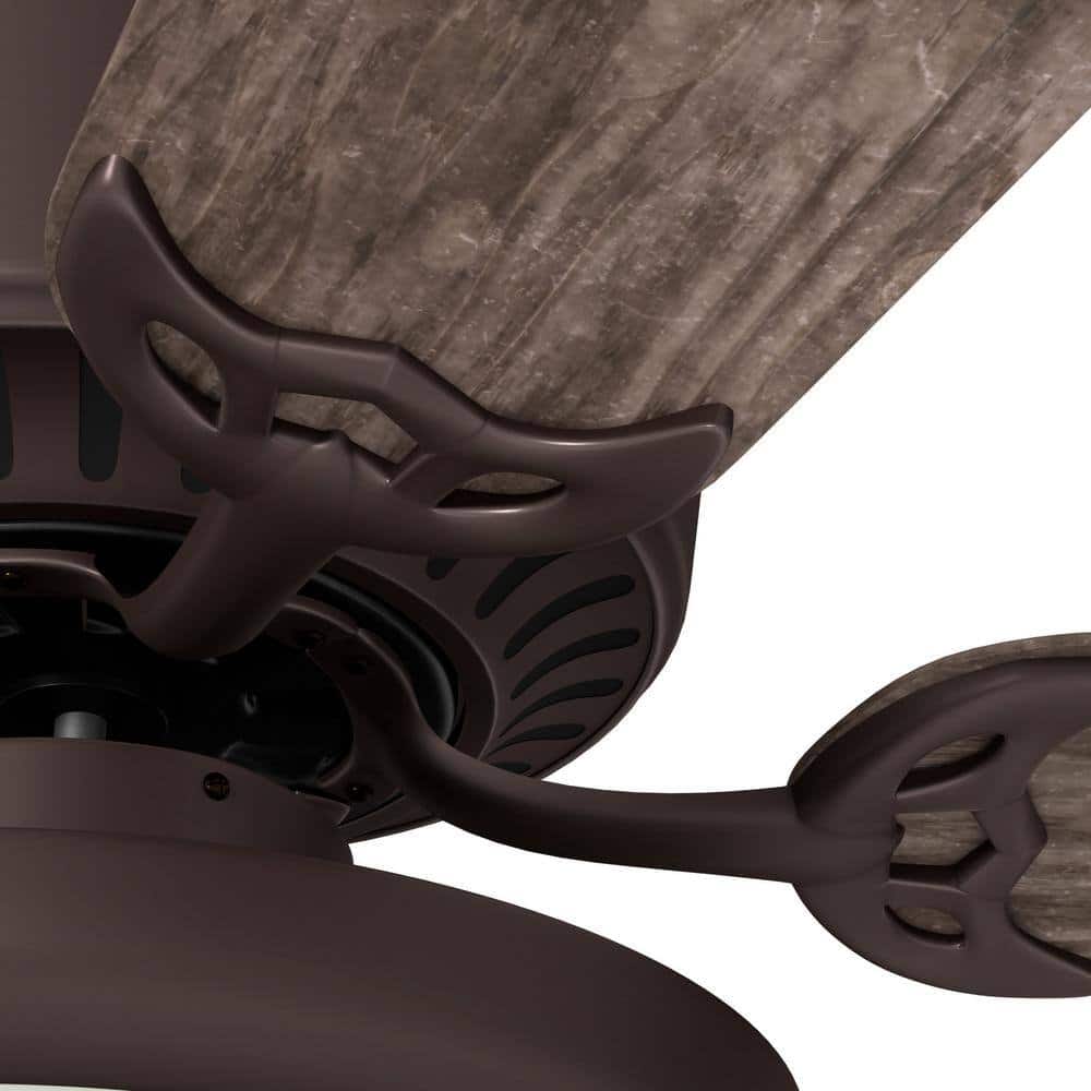 Hugger 52 in. LED Espresso Bronze Ceiling Fan