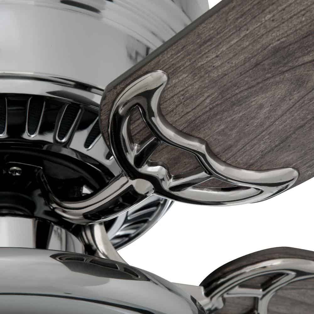 Hugger 52 in. LED Gunmetal Ceiling Fan