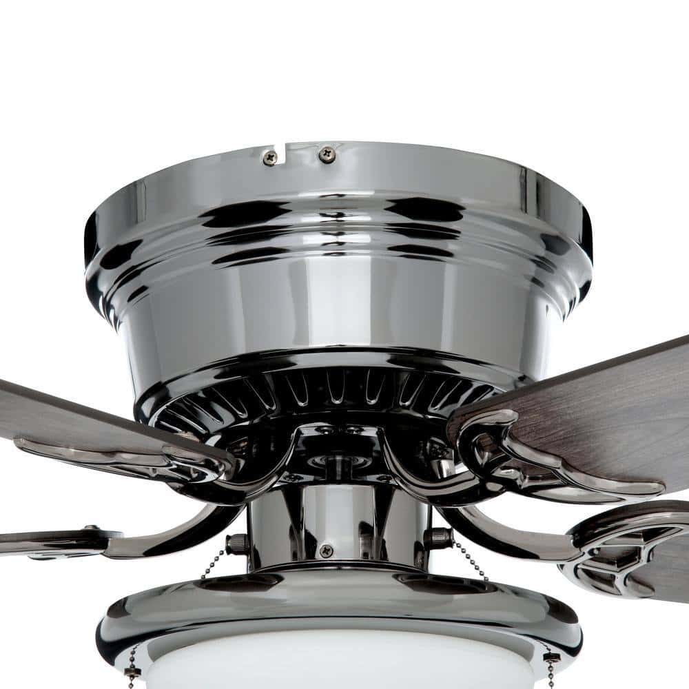 Hugger 52 in. LED Gunmetal Ceiling Fan