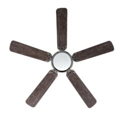 Hugger 52 in. LED Gunmetal Ceiling Fan