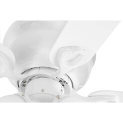 Clarkston II 44 in. LED Indoor White Ceiling Fan with Light Kit