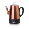 Euro Cuisine PER08 8-Cup Copper Electric Percolator
