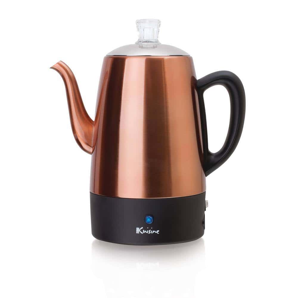 Euro Cuisine PER08 8-Cup Copper Electric Percolator