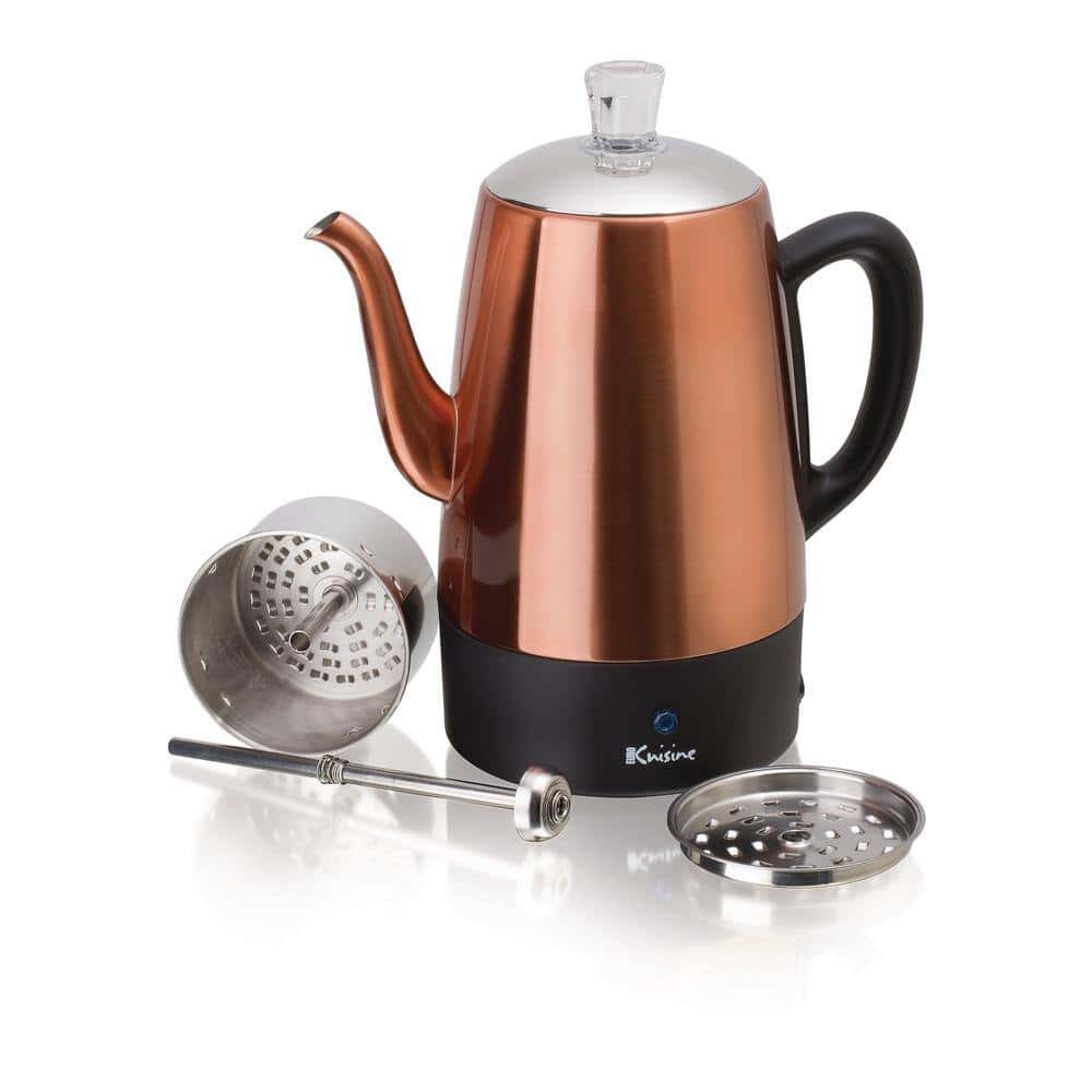 Euro Cuisine PER08 8-Cup Copper Electric Percolator