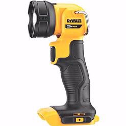 DeWalt DCL040 20V MAX 110 lm Black/Yellow LED Work Light Flashlight
