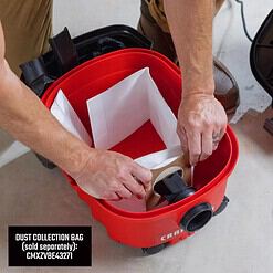 Craftsman 4 gal Corded Wet/Dry Vacuum 120 V 5 HP