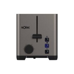 SOLAC 4-Slice Stainless Steel Toaster Extra Wide Slots, 1300-Wat