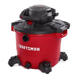 Craftsman CMXEVBE17607 16 gal Corded Wet/Dry Vacuum with Blower 12 amps 120 V 6.5 HP