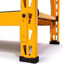 DeWalt 48 in. H X 50 in. W X 18 in. D Yellow Steel Storage Rack