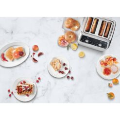 Cuisinart 4-Slice standard slot Motorized 1800 W Grey Digital Toaster