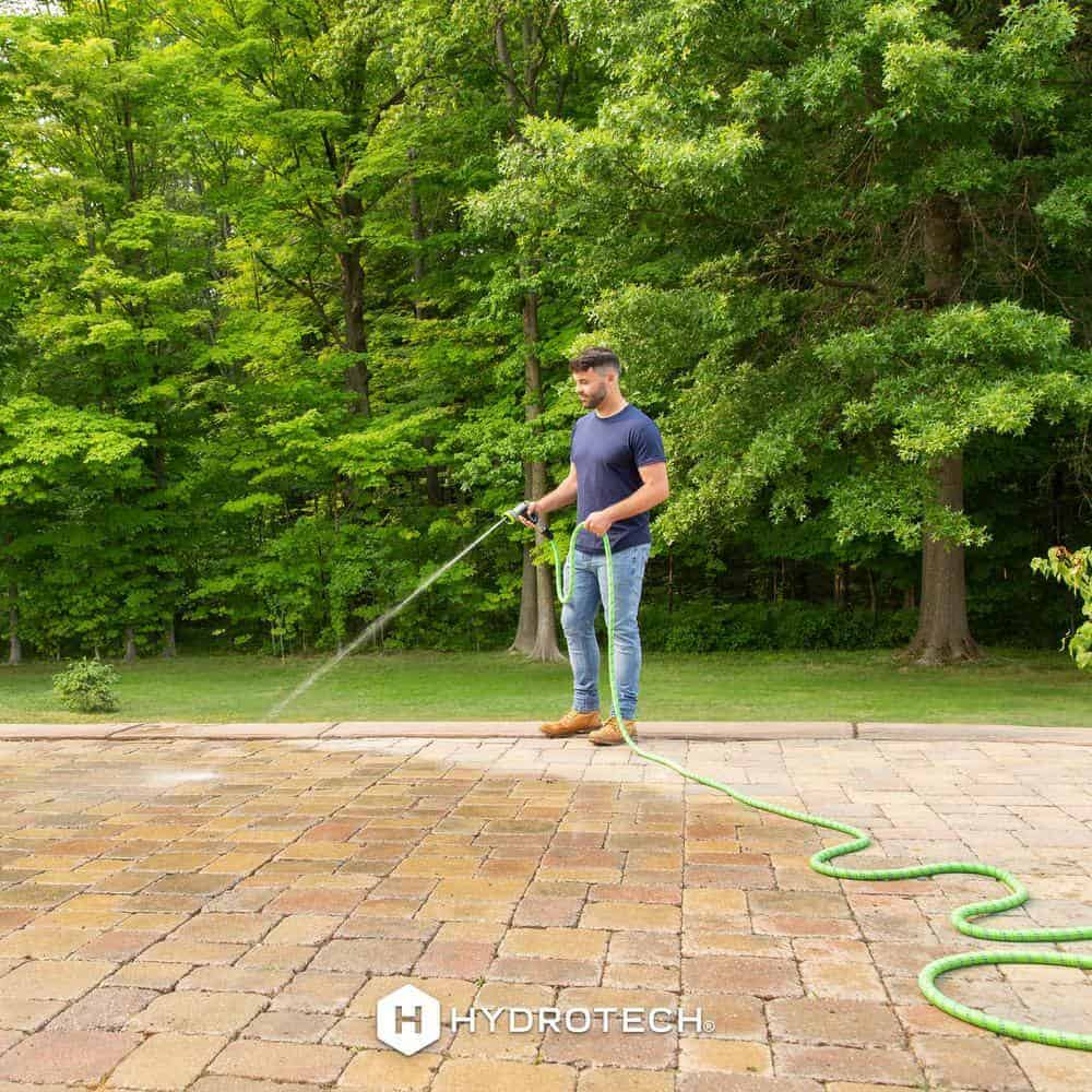 Hydrotech 5558C3 Pro Series 3/4 in. Diameter x 50 ft. Burst Proof Expandable Garden Water Hose