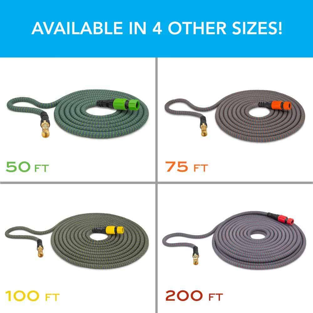 Hydrotech 8988C4 5/8 in. Dia x 25 ft. Burst Proof Expandable Garden Water Hose