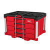 Milwaukee PACKOUT 22 in. Modular 4-Drawer Tool Box with Metal Reinforced Corners and 50 lbs. Capacity