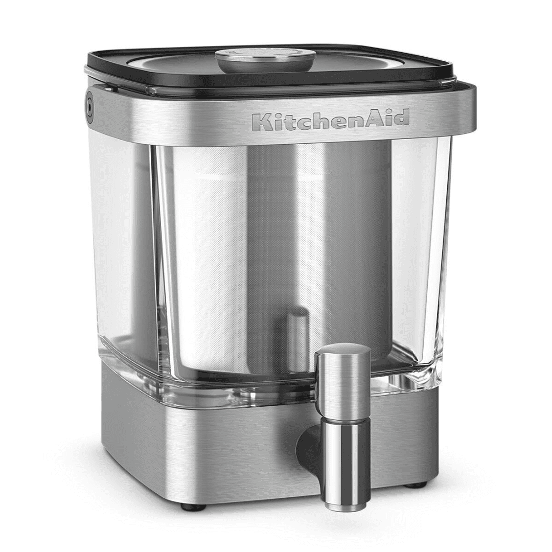 KitchenAid KCM5912SX Cold Brew Coffee Maker 38 Ounce Brushed Stainless Steel