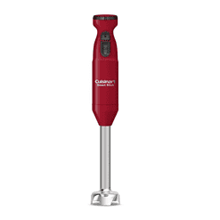Cuisinart CSB-175RP1 Smart Stick 2-Speed Red Immersion Blender with 3-Cup Mixing Bowl and 300W Motor