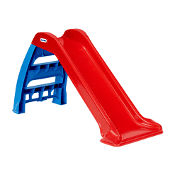 Little Tikes First Slip And Slide, Easy Set Up Playset for Indoor Outdoor Backyard, (Red/Blue), 39.00''L x 18.00''W x 23.00''H