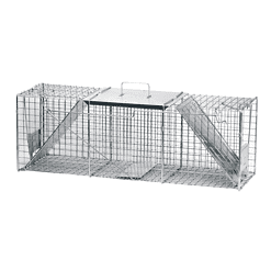 Havahart 1045SR Large 2-Door Humane Catch and Release Live Animal Trap