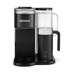 Keurig K-Cafe SMART Single Serve K-Cup Pod Coffee, Latte and Cappuccino Maker, Black