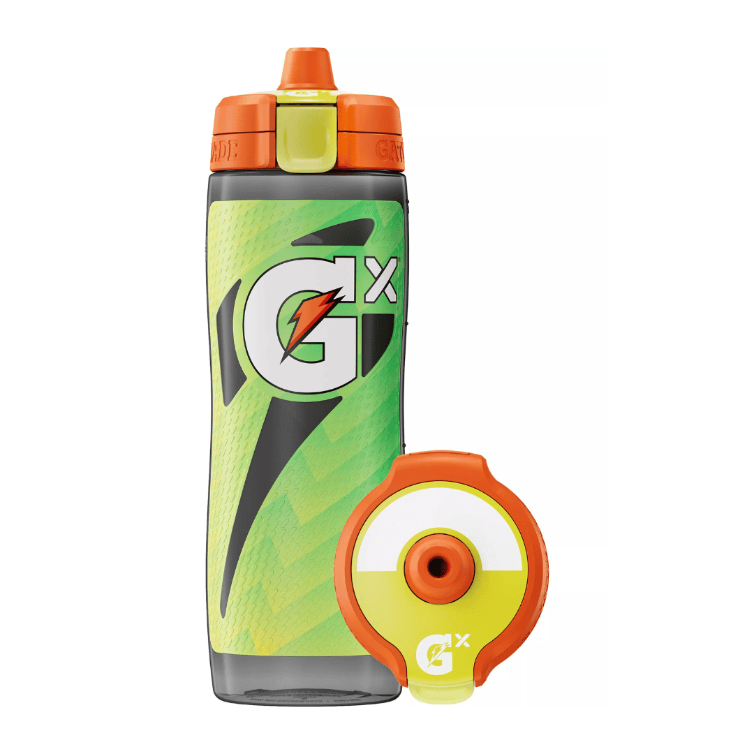 Gatorade Gx 30 oz. Bottle, Neon Yellow/Green