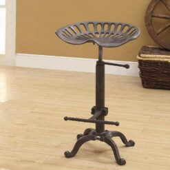 Carolina Cottage 3200-IND Tractor Seat Adjustable Height Industrial Bar Stool