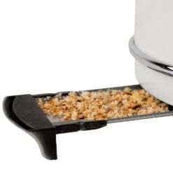 HADEN 75018 Heritage 900-Watt 2-Slice Wide Slot Ivory White Retro Toaster