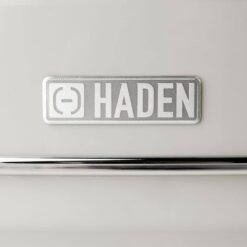 HADEN 75018 Heritage 900-Watt 2-Slice Wide Slot Ivory White Retro Toaster
