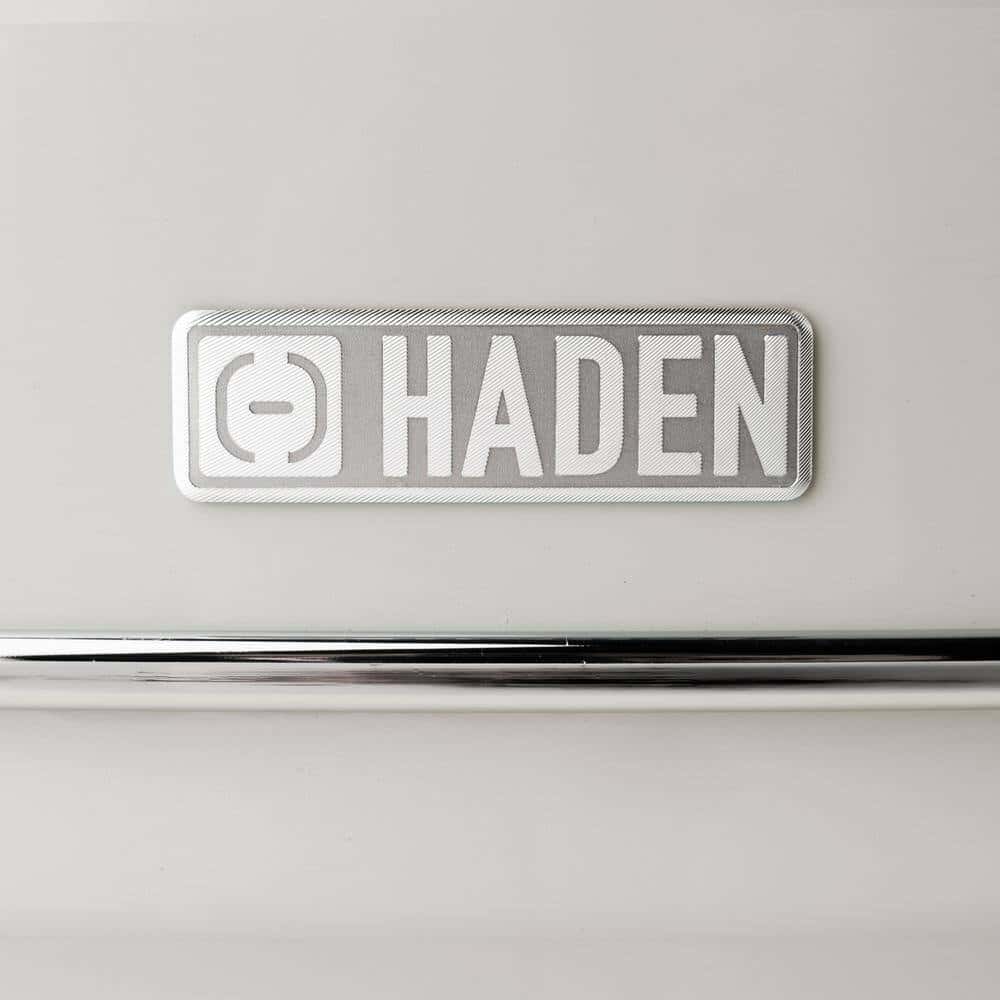 HADEN 75018 Heritage 900-Watt 2-Slice Wide Slot Ivory White Retro Toaster