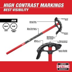 Milwaukee 48-22-4081 3/4 in. Iron Conduit Bender and Handle