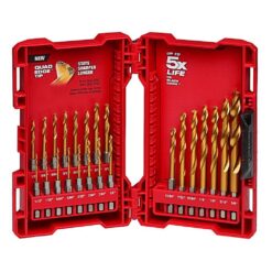 Milwaukee 48-89-4631-48-32-4023 SHOCKWAVE Impact Duty Titanium Drill Bit and SHOCKWAVE Impact Duty Steel Driver Bit Set (68-Piece)