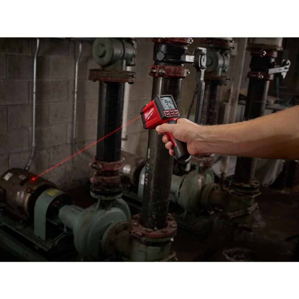 Milwaukee 2269-20 Laser Temperature Gun Infrared/Contact 30:1 Thermometer