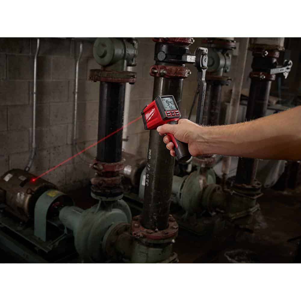 Milwaukee 2269-20 Laser Temperature Gun Infrared/Contact 30:1 Thermometer
