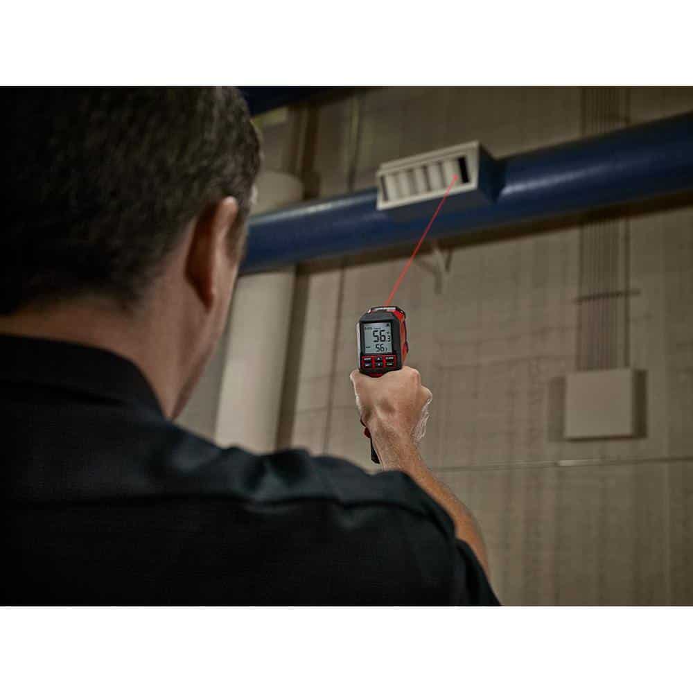 Milwaukee 2269-20 Laser Temperature Gun Infrared/Contact 30:1 Thermometer