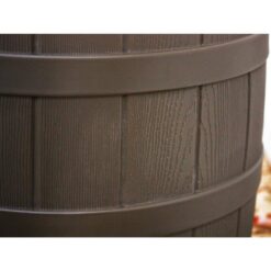 Good Ideas Rain Wizard 40 Gal. Oak Rain Barrel