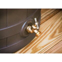 Good Ideas Rain Wizard 40 Gal. Oak Rain Barrel