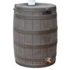 Good Ideas Rain Wizard 40 Gal. Oak Rain Barrel
