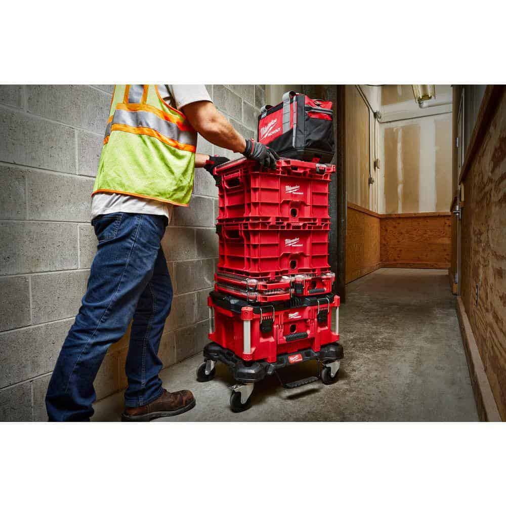 Milwaukee 48-22-8440-48-22-8485 PACKOUT Tool Storage Crate with Mounting Plate