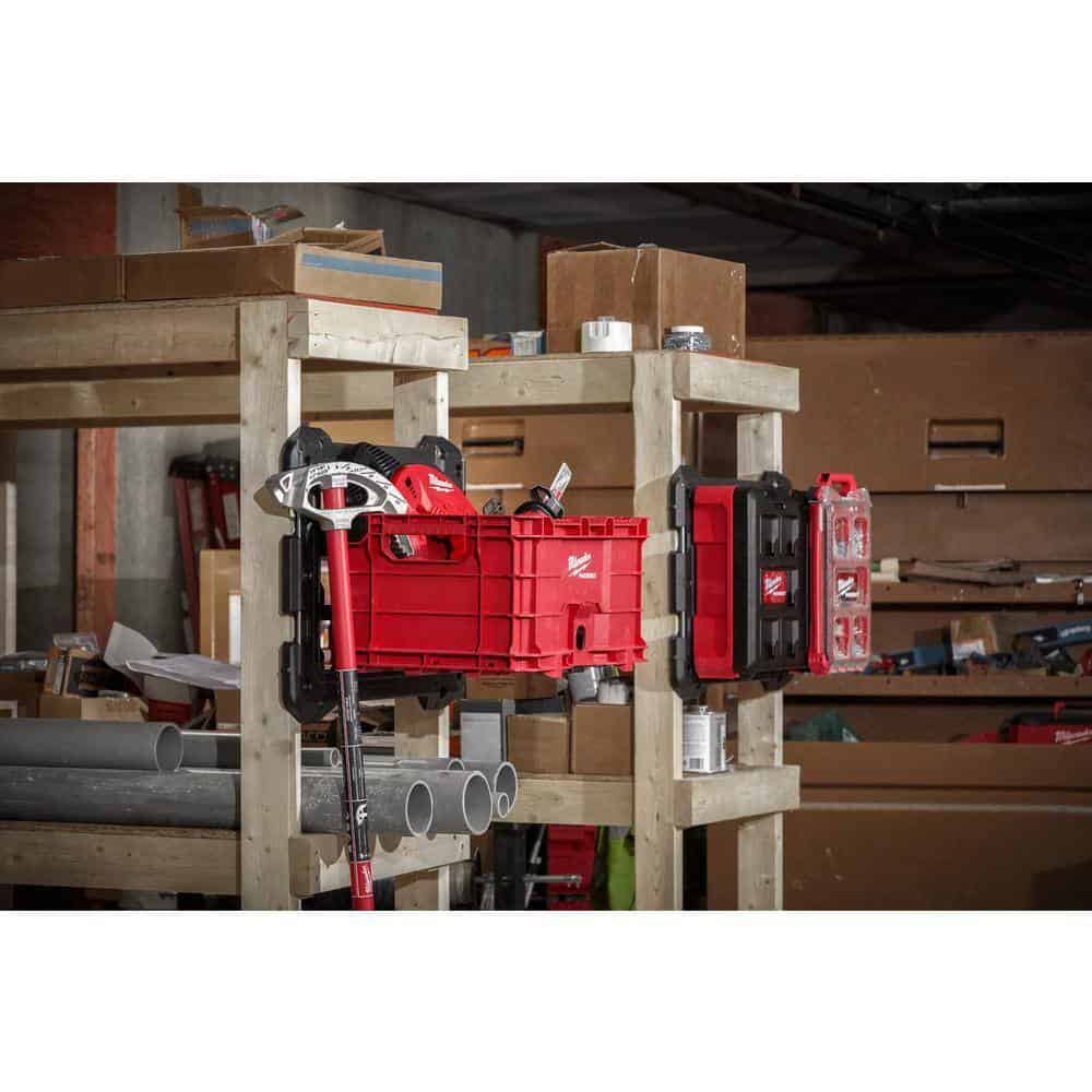 Milwaukee 48-22-8440-48-22-8485 PACKOUT Tool Storage Crate with Mounting Plate