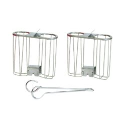 Nostalgia RHDT800RETRORED Retro Series 4-Slice Red Hot Dog and Bun Toaster with Crumb Tray and Mini Tongs